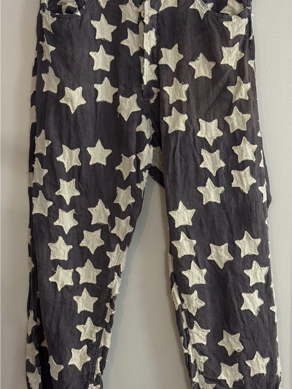 Magnolia Pearl “One Stars Go With You” Appliqué Pants | Rare | OS